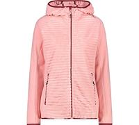 CMP - Chaqueta polar de mujer Highloft con capucha fija, Durazno, XS