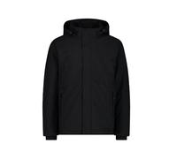 CMP - Chaqueta softshell con capucha desmontable para hombre, color negro, talla 54