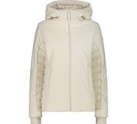 CMP - Chaqueta softshell con capucha fija para mujer, color vainilla, talla 52