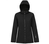 CMP Chaqueta Softshell de Mujer con Capucha Desmontable