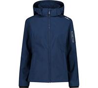 CMP Chaqueta softshell de mujer con capucha desmontable, Blue, S
