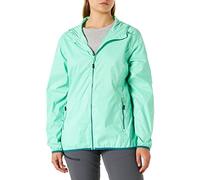 CMP - Chubasquero de mujer con capucha fija, Menta, XS