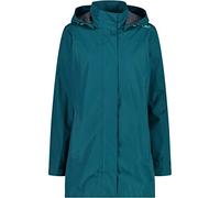 CMP - Chubasquero largo ripstop para mujer, Botella, S