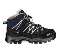 CMP Kids Rigel Mid Trekking Shoe Wp, Botas de Senderismo Unisex niños, Azul (Asphalt Rose), 35 EU