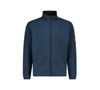 CMP Forro polar para hombre Knit-Tech Jacquard con patrón de rombos 38H2237, N876 Avio, 48