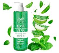 CMP Gel Piernas Cansadas, Circulacion Sanguinea, Varices, Estrias, Piernas Ligeras, Retencion Liquidos. Piernas Hinchadas. Crema de Masaje Corporal con Efecto Refrescante (200 ml)