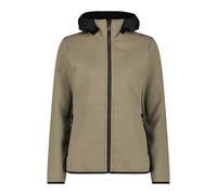 CMP Giacca Da Donna In Pile Knit Tech Con Cappuccio Fisso Chaqueta Mujer