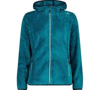 CMP Giacca In Pile Highloft Da Donna Con Cappuccio Fisso Chaqueta Mujer