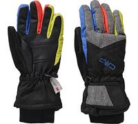 CMP Guantes 3M Thinsulate 3.000 6524827J Guantes, Unisex niños, Nero-Royal-Limeade, 6