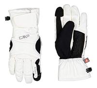 CMP Guantes Esquí Mujer Taslan, Blanco, 6.5