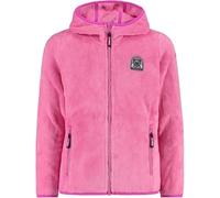 CMP Highloft - Chaqueta de forro polar con capucha fija para niña, de forro polar, con capucha fija, unisex, para niños y jóvenes