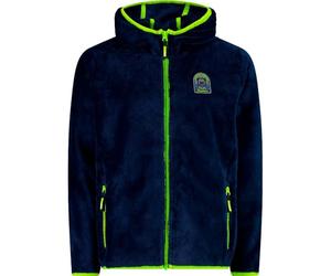 CMP Highloft - Chaqueta de forro polar con capucha fija para niños y niñas