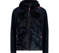 CMP Highloft - Chaqueta híbrida de forro polar con capucha fija para niña híbrida de forro polar Highloft con capucha fija unisex - Niños y adolescentes