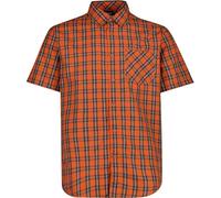 CMP Hombre Funktions Camisa, Antracita-naranja-vaniglia, M
