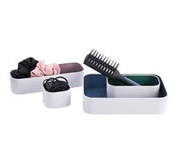 CMP IBERICA 73749 Set 4 CUBETAS Orden Metal, Blanco, Estandar