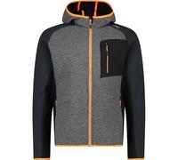 CMP Jacke Fleecejacke - Forro para hombre | Interior resistente al viento, capa exterior resistente a la abrasión, dobladillo elástico y puños para un ajuste óptimo