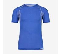 CMP Jersey Intima Termica Hombre sin Costura - N913 (Azul Royal Melange)