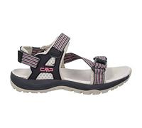 CMP KHALYS WMN SANDAL SHOE, Sandalias Deportivas Mujer, Negro- Rosa flúor, 42 EU