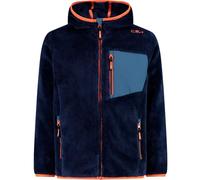 CMP - Kid Jacket Fix Hood, B. Blue-Bluestone, 152