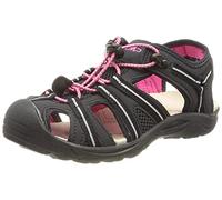 CMP KIDS AQUARII 2.0 HIKING SANDAL, Sandalias Deportivas Unisex niños, Antracita-Morado flúor, 34 EU