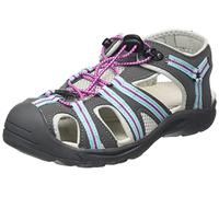 CMP KIDS AQUARII 2.0 HIKING SANDAL, Sandalias Deportivas Unisex niños, Titanio-Agua, 37 EU