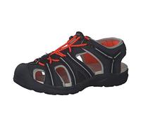 CMP KIDS AQUARII 2.0 HIKING SANDAL, Sandalias Deportivas Unisex niños, Antracita-Piedra, 32 EU