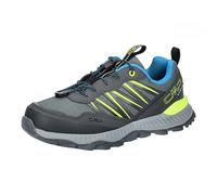 CMP Kids Atik Low WP Outdoor Shoes-3q67894, Walking Shoe Unisex-Niños y Niños, Graffite Limegreen, 34 EU