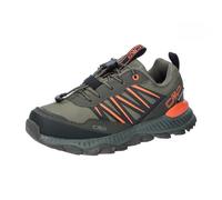 CMP Kids Atik Low WP Outdoor Shoes-3q67894, Walking Shoe Unisex-Niños y Niños, Militar Naranja, 28 EU