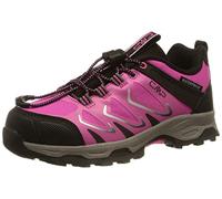 CMP Kids Byne Low Wp Outdoor Shoes, Zapatillas de caminar, Unisex niños, Morado Fluorescente, 37 EU