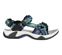 CMP KIDS HAMAL HIKING SANDAL, Sandalias Deportivas Unisex niños, Negro azulado-Verde flúor, 33 EU