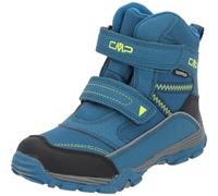 CMP Kids Pyry Wp-38q4514-j, Snow Boot Unisex-Niños y Niños, Petrol Yellow Fluo, 31 EU