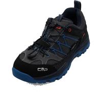 CMP Kids Rigel Low Trekking Shoes Kids WP, Zapatos de Trekking Unisex niños, Grafito Ultramarino, 39 EU