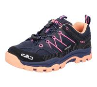 CMP Kids Rigel Low Trekking Shoes Kids WP, Zapatos de Trekking, Unisex niños, B.Blue-Sunrise, 39 EU