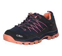 CMP Kids Rigel Low Trekking Shoes Kids WP, Zapatos de Trekking Unisex niños, Negro Azulado Amanecer, 40 EU