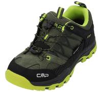 CMP Kids Rigel Low Trekking Shoes WP, Kaki, 33 Unisex niños, Caqui Ácido, EU