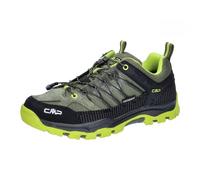 CMP Kids Rigel Low Trekking Shoes WP, Zapatillas Unisex para niños y niños, Caqui Acido, 28 EU