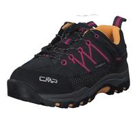 CMP Kids Rigel Low Trekking Shoes WP, Zapatos de Trekking Unisex niños, Antracita Buganvilla, 33 EU