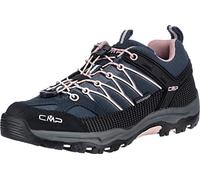 CMP Kids Rigel Low Trekking Shoes Wp, Zapatos de trekking Unisex niños, Asfalto Rosado, 37 EU