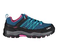 CMP Kids Rigel Low Trekking Shoes WP, Zapatos de Trekking Unisex niños, Azul Lago Profundo Azul báltico, 31 EU