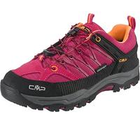 CMP Kids Rigel Low Trekking Shoes Wp, Zapatos de trekking Unisex niños, Buganvilla Goji, 35 EU