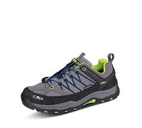 CMP Kids Rigel Low Trekking Shoes Wp, Zapatos de trekking Unisex niños, Grafito Marino, 31 EU