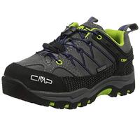 CMP Kids Rigel Low Trekking Shoes Wp, Zapatos de trekking Unisex niños, Grafito Marino, 34 EU
