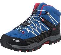 CMP Kids Rigel Mid Trekking Shoe Wp, Botas de Senderismo Unisex niños, Cobalto Stone Fire, 35 EU