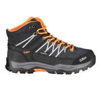 CMP Kids Rigel Mid Trekking Shoes Wp, Zapatos de trekking Unisex niños, Antracita Naranja brillante, 32 EU