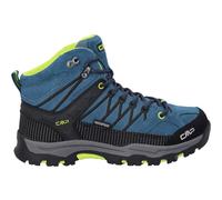 CMP Campagnolo Botas de senderismo Rigel Mid Wp Unisex niños Azul Lago Profundo Ácido 30 EU