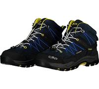 CMP Kids Rigel Mid Trekking Shoes Wp, Zapatos de trekking Unisex niños, Cosmos Limonada, 28 EU