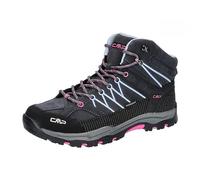 CMP Kids Rigel Mid Trekking Shoes WP, Zapatos de Trekking Unisex niños, Titanio Azul Claro, 41 EU