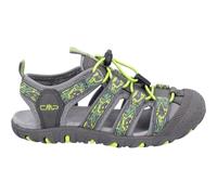 CMP KIDS SAHIPH HIKING SANDAL, Sandalias Deportivas Unisex niños, Grafito-Verde lima, 35 EU