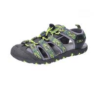 CMP KIDS SAHIPH HIKING SANDAL, Sandalias Deportivas Unisex niños, Grafito-Verde lima, 36 EU