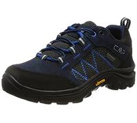 CMP Kids Thiamat Low 2.0 Trekking Shoe Wp, Zapatillas para Caminar, Unisex niños, Black Blue, 38 EU